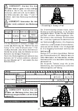 Предварительный просмотр 21 страницы ORFELD DX025A Instruction Manual