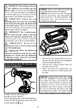 Предварительный просмотр 23 страницы ORFELD DX025A Instruction Manual