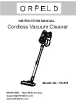 ORFELD VC818 Instruction Manual preview