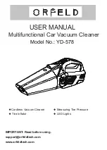 ORFELD YD-578 User Manual предпросмотр