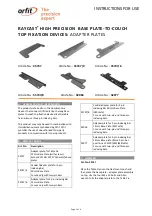 orfit RAYCAST 35747 Instructions For Use preview