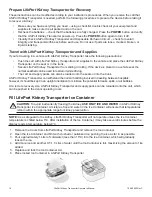 Предварительный просмотр 20 страницы Organ recovery systems LifePort Kidney Transporter Operator'S Manual