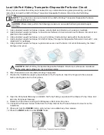 Предварительный просмотр 21 страницы Organ recovery systems LifePort Kidney Transporter Operator'S Manual