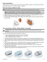 Предварительный просмотр 25 страницы Organ recovery systems LifePort Kidney Transporter Operator'S Manual