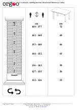 Предварительный просмотр 3 страницы orgoo Base Table Assembly Instruction