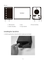 Preview for 6 page of Orico 3529U3 User Manual