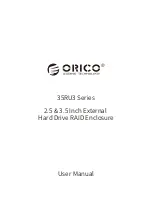 Orico 35RU3 Series User Manual preview