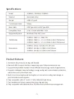 Preview for 4 page of Orico 35RU3 Series User Manual