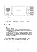 Предварительный просмотр 6 страницы Orico 95RU3 Series User Manual