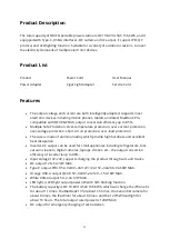 Preview for 3 page of Orico PA-120-1A4U User Manual