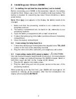 Preview for 3 page of Oricom AM880 User Manual