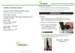 Предварительный просмотр 1 страницы Oricom ANU1150 User Manual