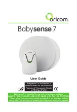 Preview for 2 page of Oricom Babysense7 User Manual