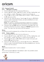 Preview for 16 page of Oricom BS7OBH930 User Manual