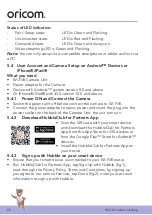 Preview for 20 page of Oricom BS7OBH930 User Manual