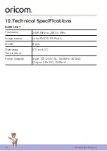 Preview for 32 page of Oricom BS7OBH930 User Manual