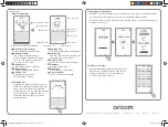 Предварительный просмотр 2 страницы Oricom BSM888 Instruction Manual