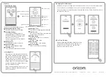 Предварительный просмотр 2 страницы Oricom BSM888X Instruction Manual