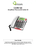 Oricom CARE120 User Manual preview