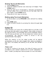 Preview for 14 page of Oricom CARE120 User Manual