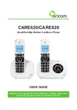 Предварительный просмотр 1 страницы Oricom CARE620 Series User Manual