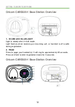 Preview for 12 page of Oricom CARE620 Series User Manual