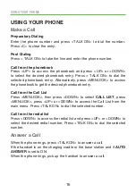 Preview for 16 page of Oricom CARE620 Series User Manual