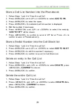 Preview for 29 page of Oricom CARE620 Series User Manual