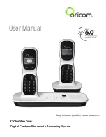 Предварительный просмотр 1 страницы Oricom Colombo one User Manual