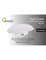 Oricom DS1000 User Manual предпросмотр