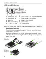 Preview for 10 page of Oricom DTX4000 Operating Instructions Manual