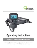 Oricom DTX4200 Operating Instructions Manual preview