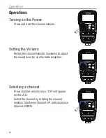 Preview for 12 page of Oricom DTX4200 Operating Instructions Manual