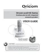 Oricom eco5100 Series User Manual preview