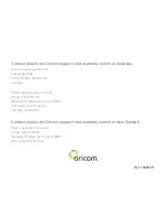 Preview for 40 page of Oricom eco71 Manual