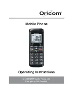 Preview for 1 page of Oricom EZY100 Manual