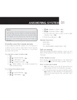 Preview for 33 page of Oricom M800 Series Manual