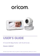 Preview for 1 page of Oricom OBH36T User Manual