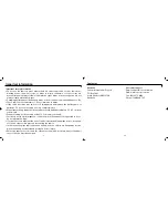 Preview for 2 page of Oricom PMR1000R Manual