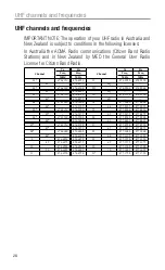 Preview for 20 page of Oricom PMR1290 Operating Instructions Manual