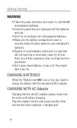 Preview for 13 page of Oricom PMR1300 Operating Instructions Manual