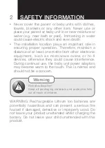 Preview for 4 page of Oricom Secure740 User Manual