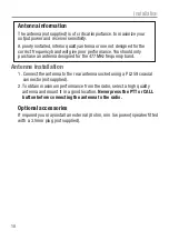 Preview for 10 page of Oricom UHF028 User Manual