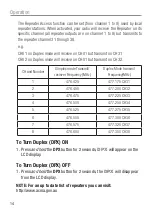 Preview for 14 page of Oricom UHF050 User Manual