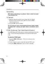 Preview for 10 page of Oricom UHF088 User Manual