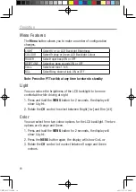 Preview for 16 page of Oricom UHF088 User Manual