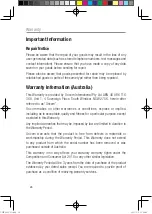 Preview for 26 page of Oricom UHF088 User Manual