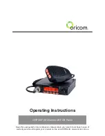 Oricom UHF180F Operating Instructions Manual preview