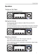 Preview for 7 page of Oricom UHF182 Operating Instructions Manual