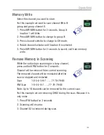 Preview for 13 page of Oricom UHF182 Operating Instructions Manual